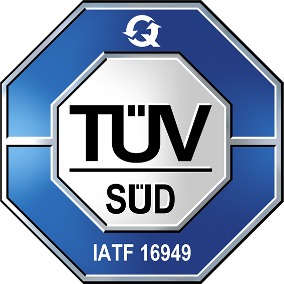 SUNRISE obtuvo la certificación IATF16949 por parte de TUV